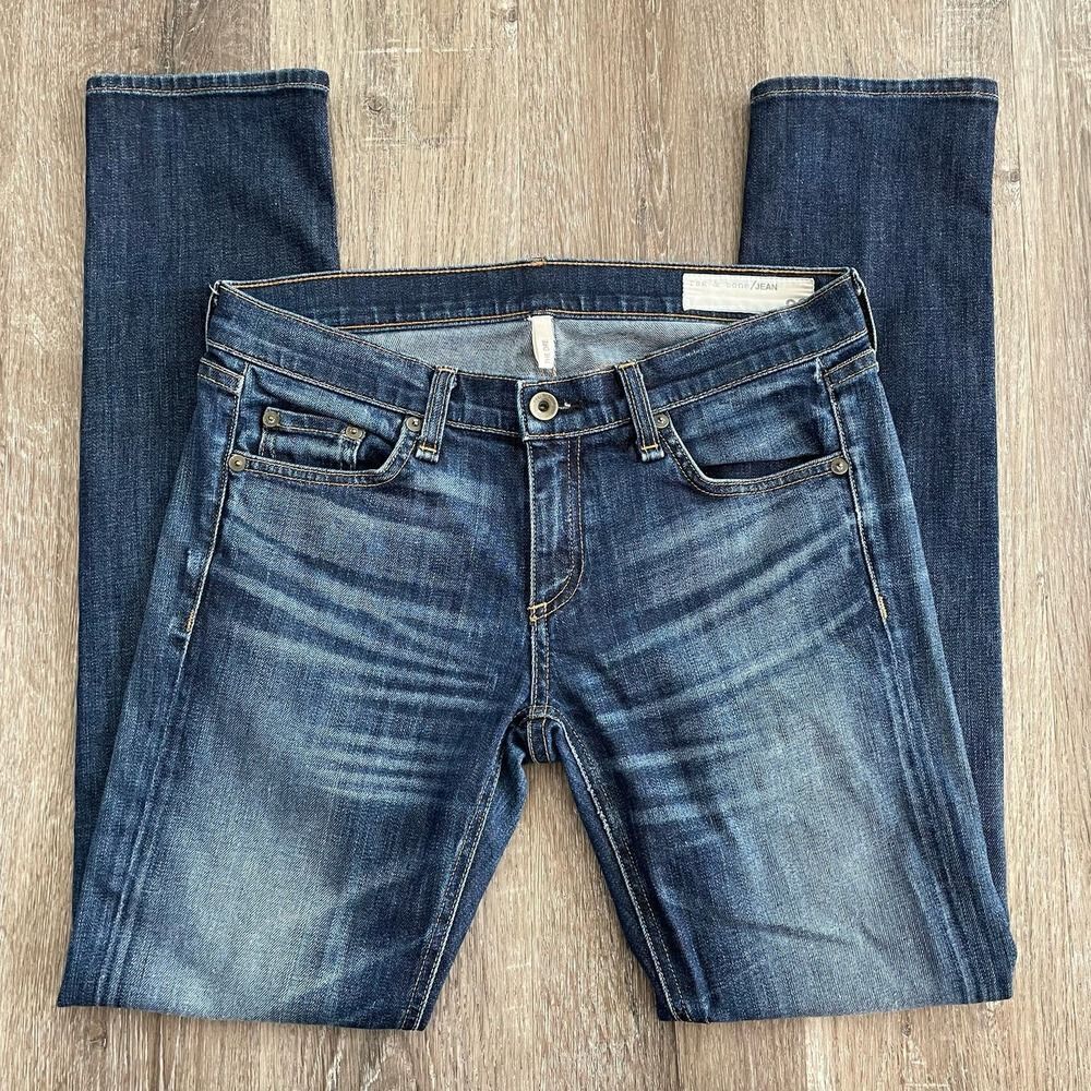 Rag & Bone The Dre Straight Jeans - Size: 26 - Picture 11 of 13